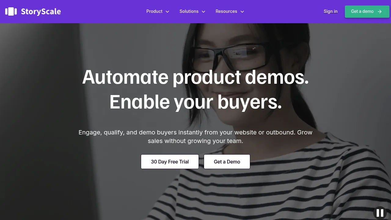 Storyscale screenshot