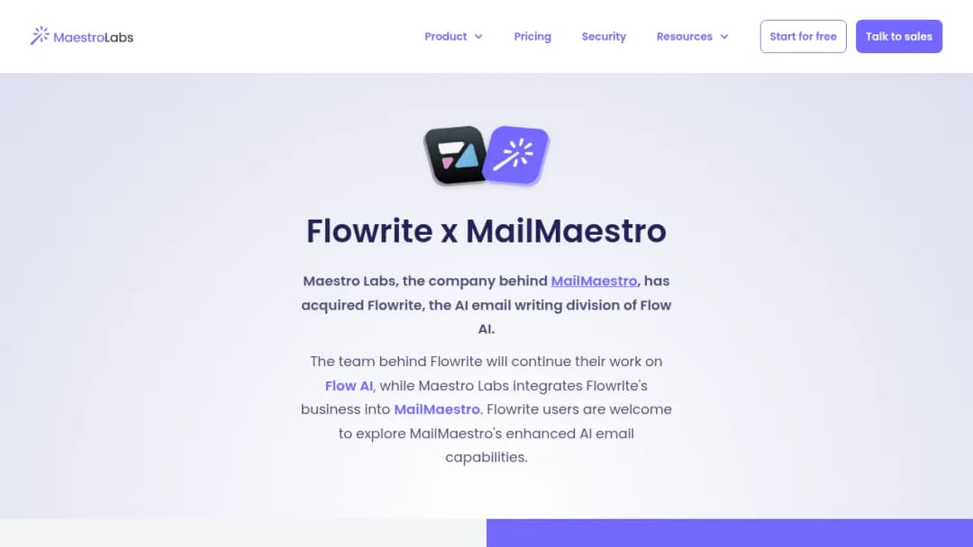 Flowrite screenshot