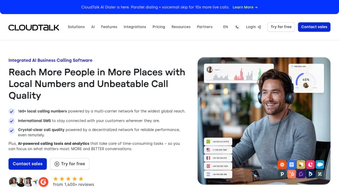CloudTalk screenshot