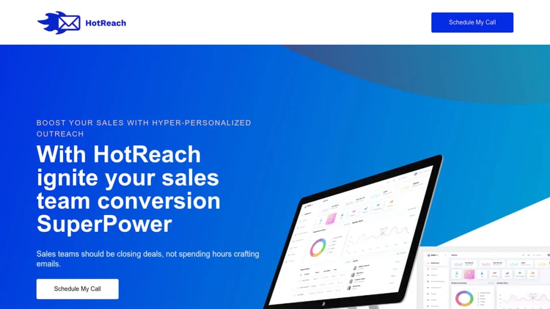HotReach.io screenshot