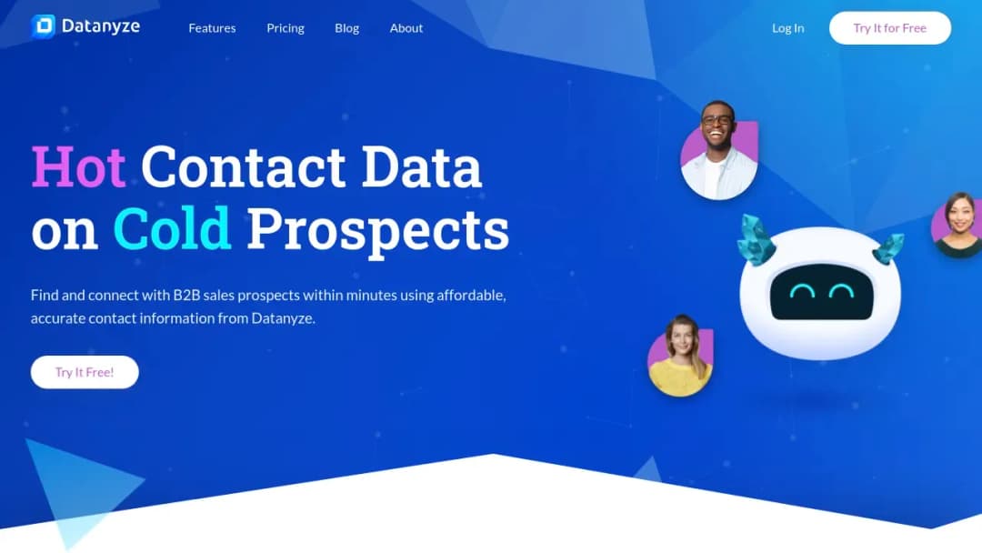 Datanyze screenshot