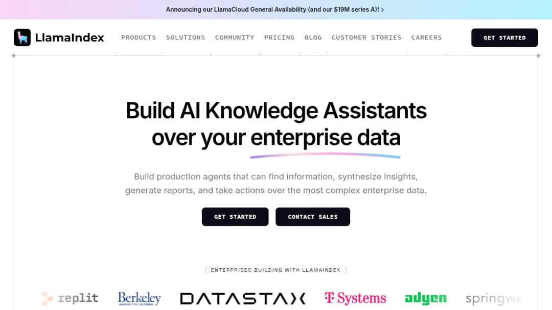 LlamaIndex screenshot