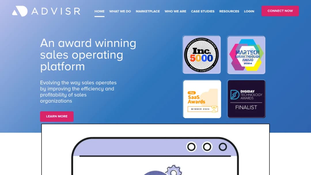 Advisr screenshot