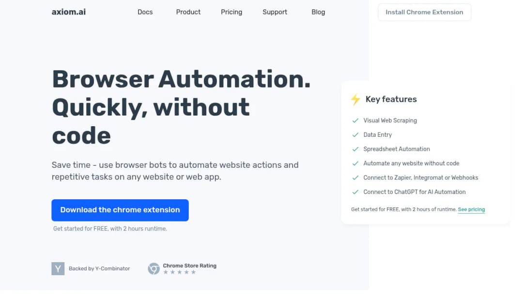 Axiom screenshot
