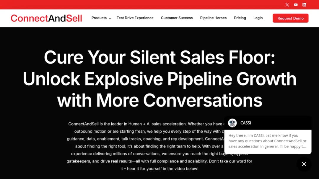 ConnectAndSell screenshot