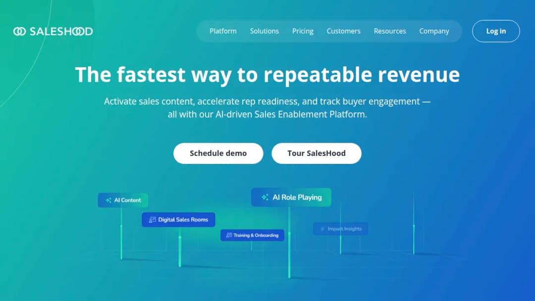SalesHood screenshot