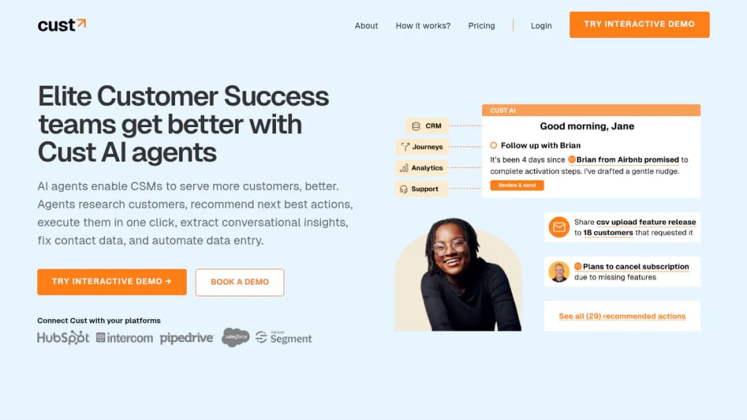 Cust screenshot