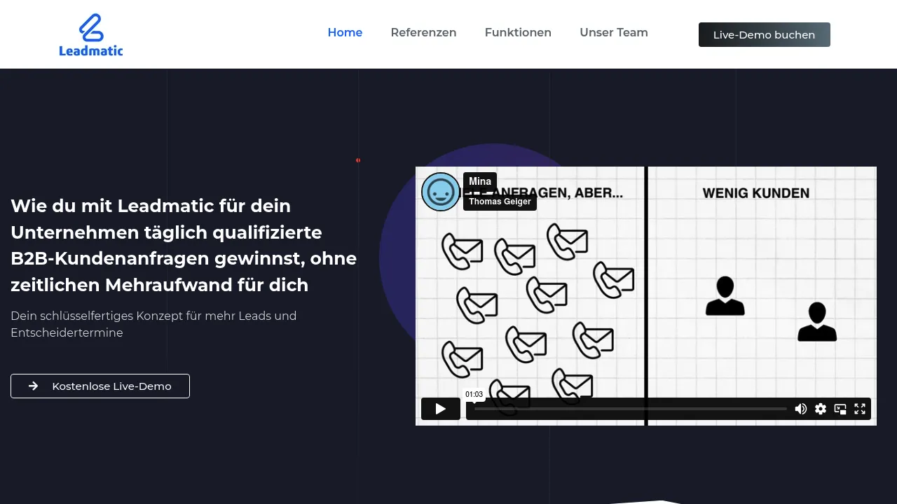 Leadmatic screenshot