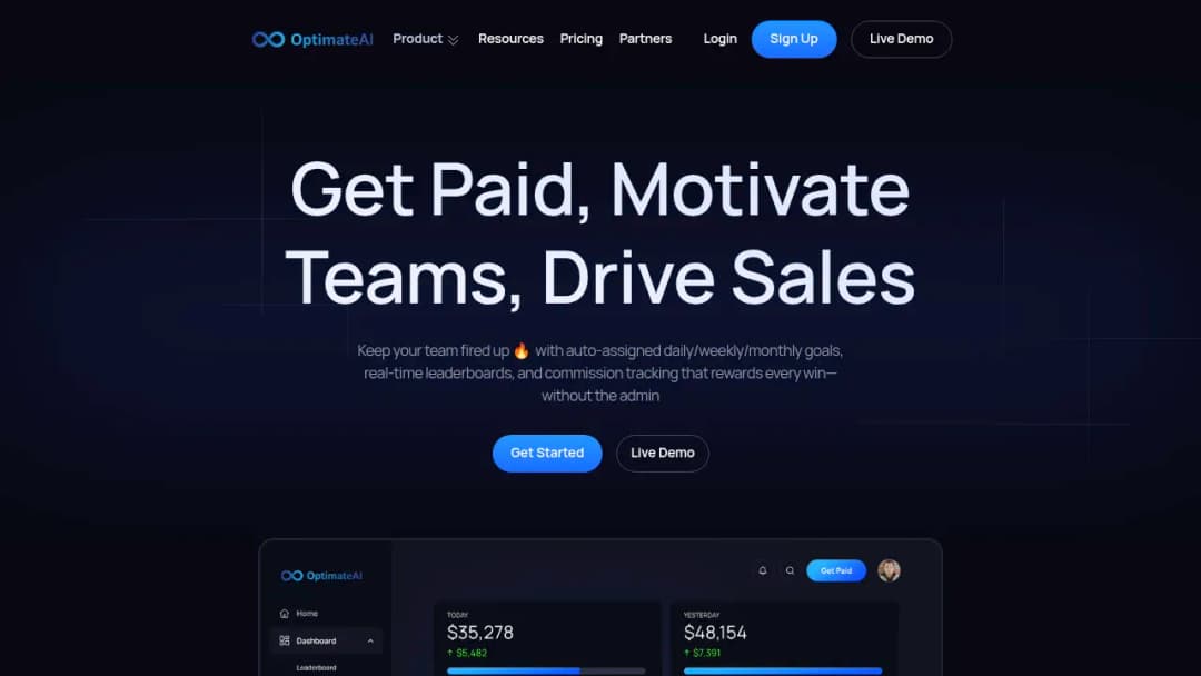 OptimateAI screenshot