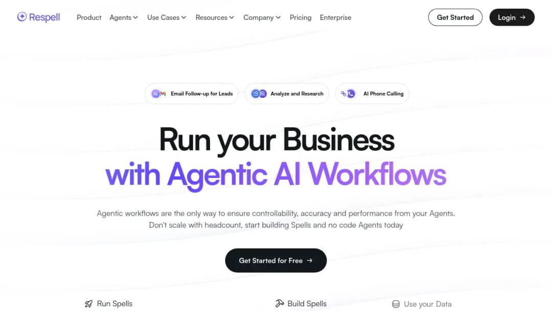 Respell screenshot