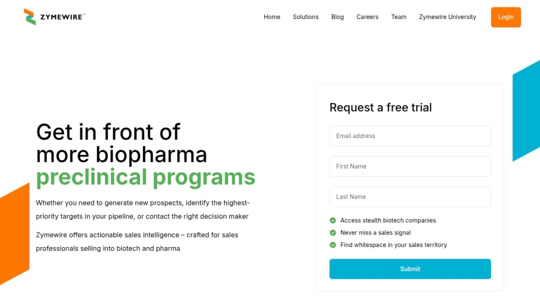 Zymewire screenshot