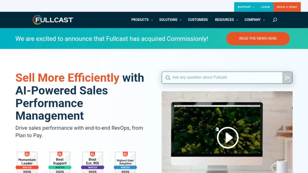 Fullcast screenshot