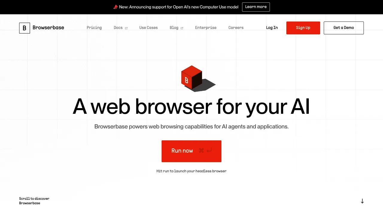 Browserbase screenshot