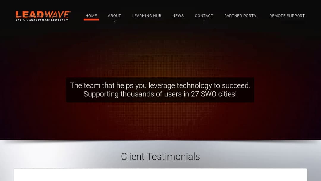 LeadWave screenshot