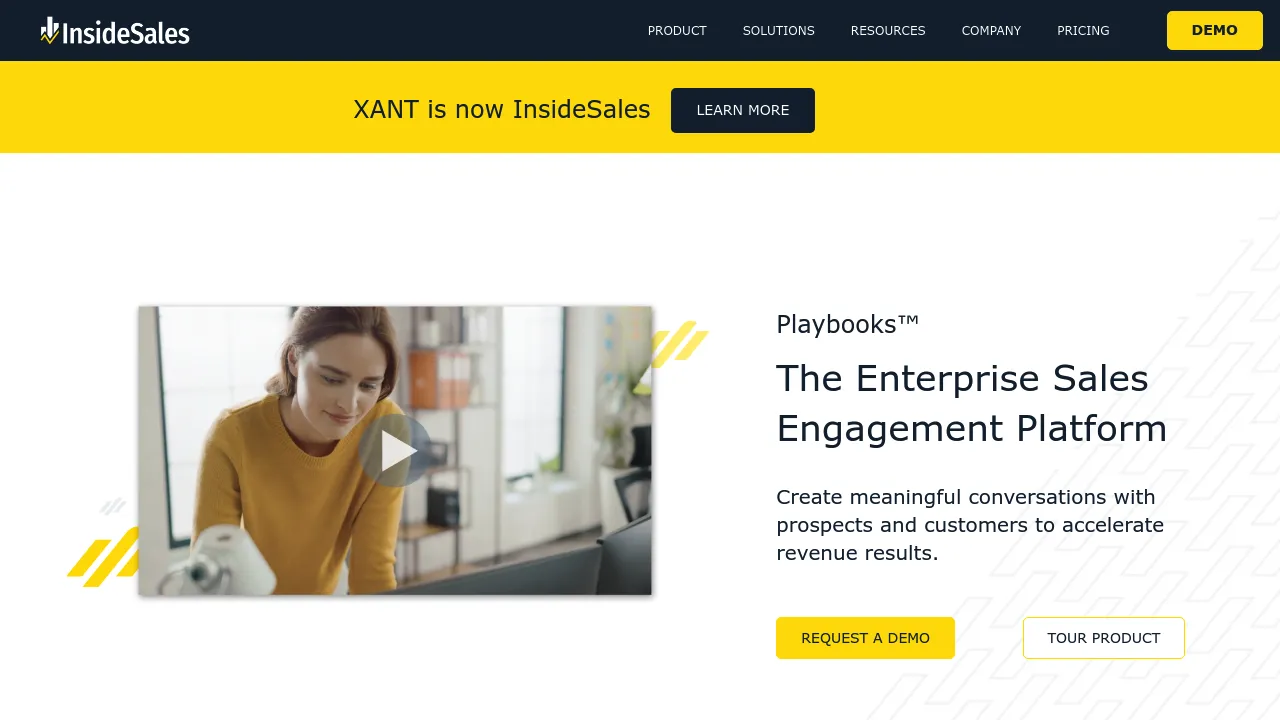 InsideSales screenshot