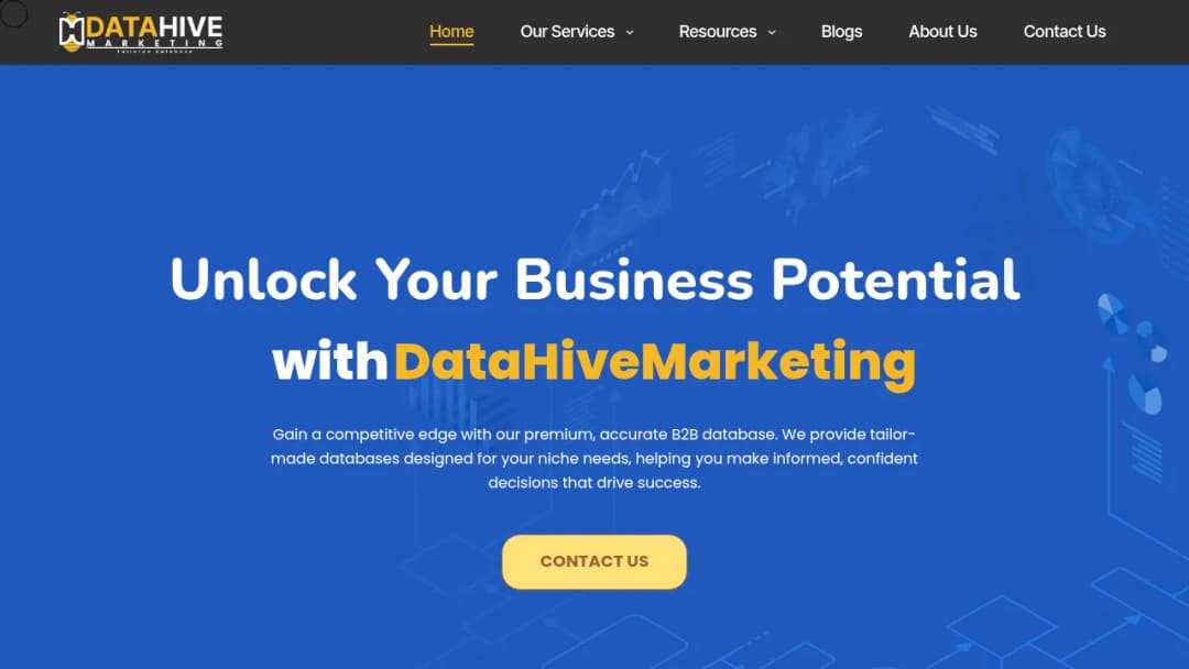 DataHiveMarketing screenshot