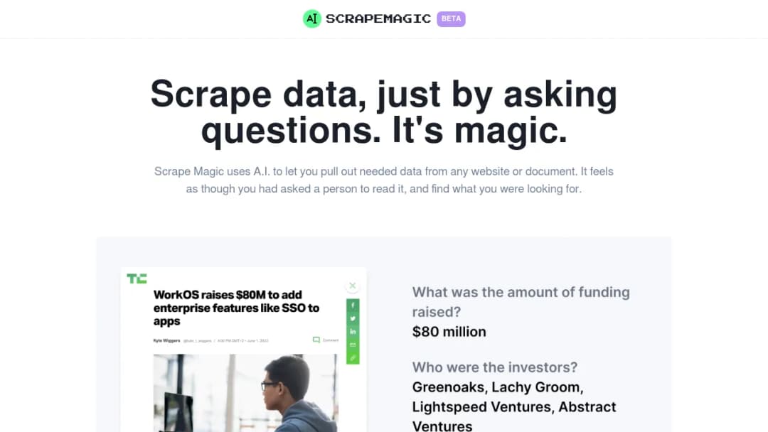 Scrape Magic screenshot