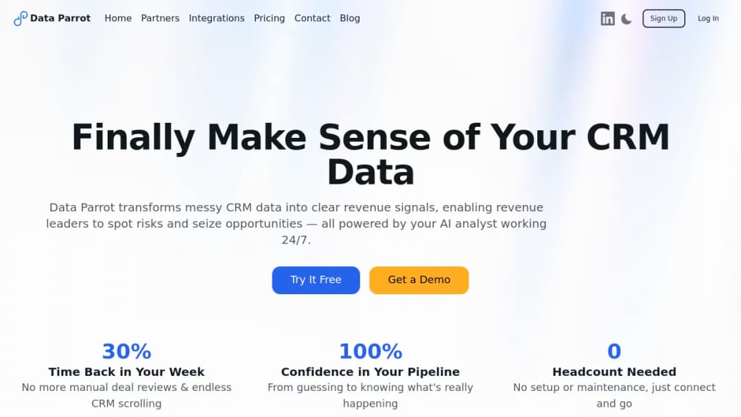 Data Parrot screenshot