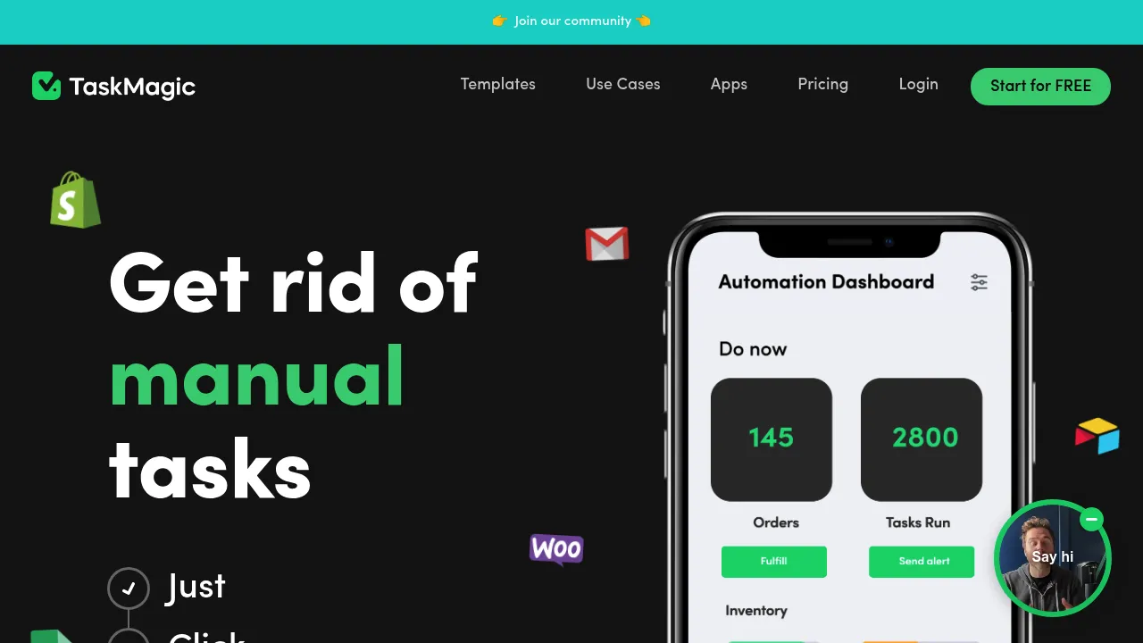 TaskMagic screenshot