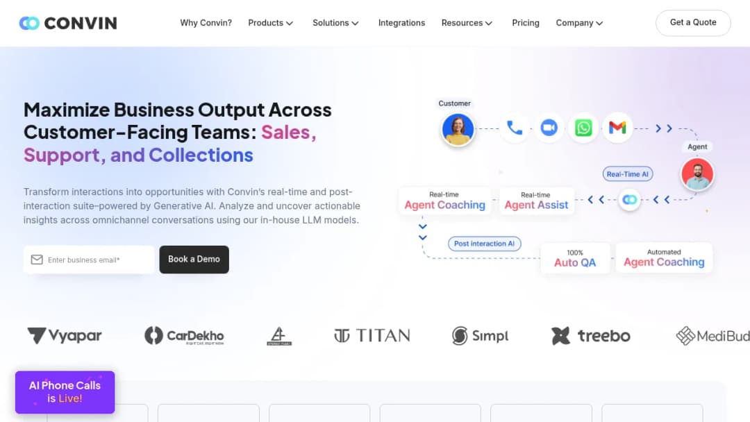 Convin screenshot