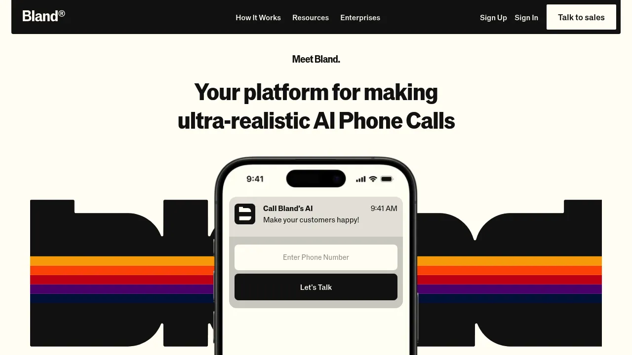 Bland screenshot