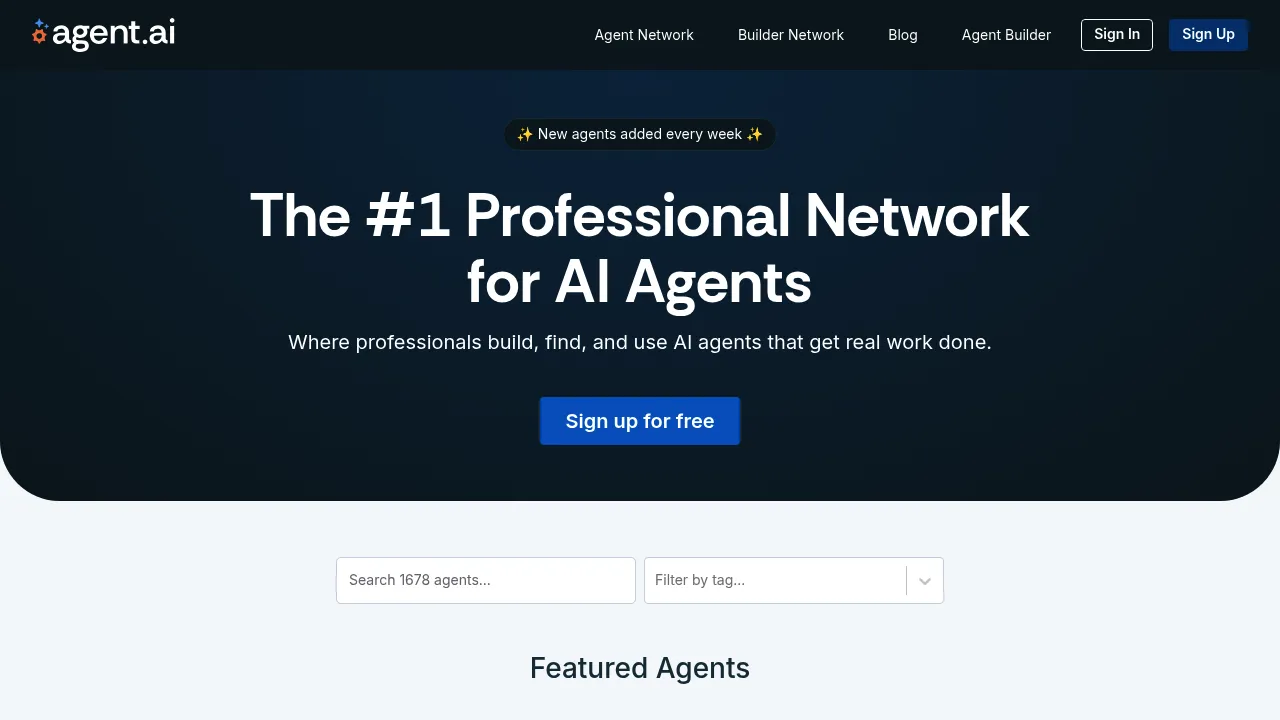 Agent AI screenshot