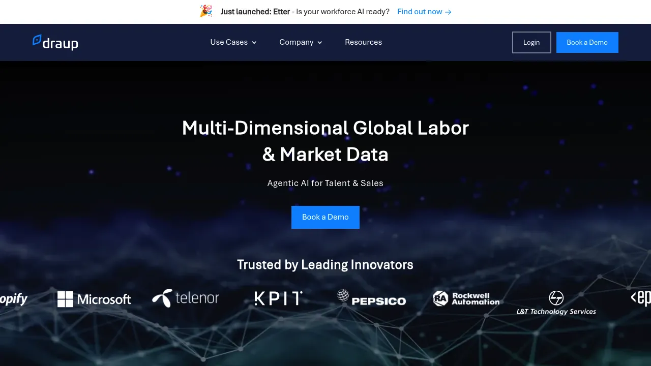 Draup screenshot