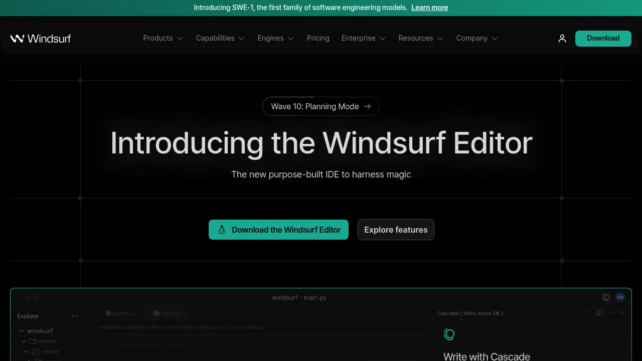 Windsurf screenshot