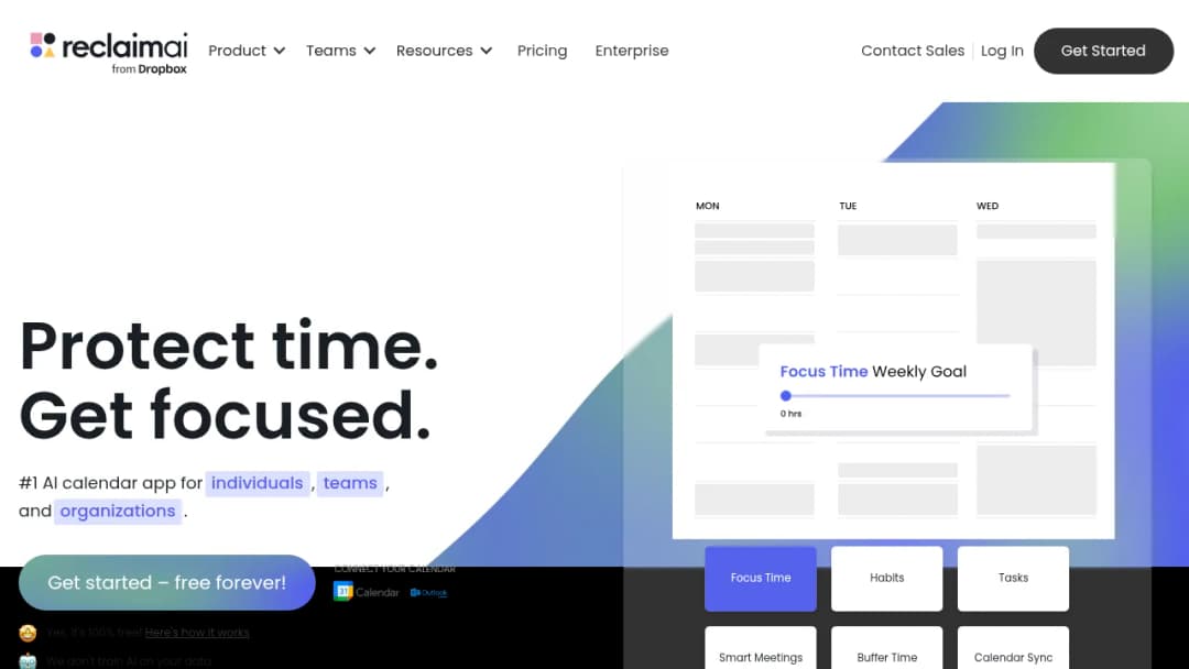 Dropbox Reclaim screenshot