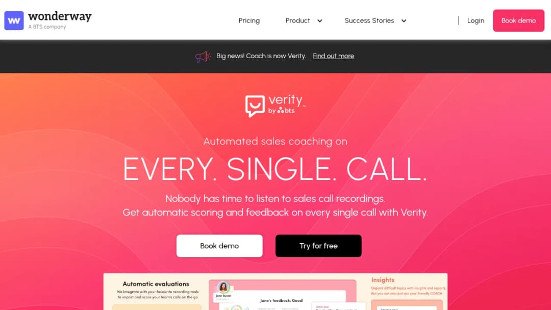 Wonderway Verity screenshot