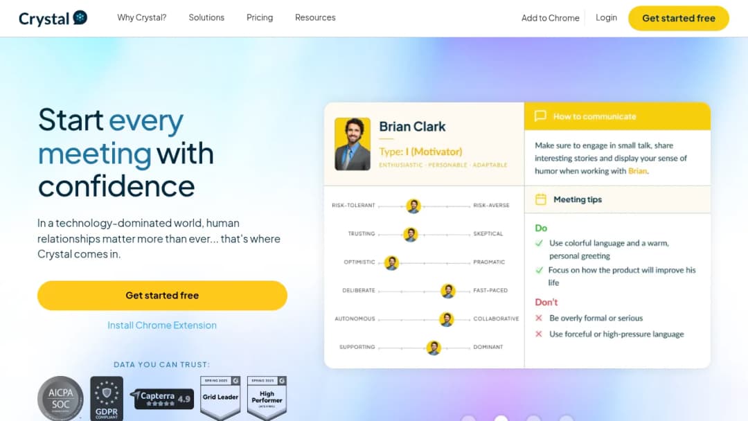 Crystal screenshot