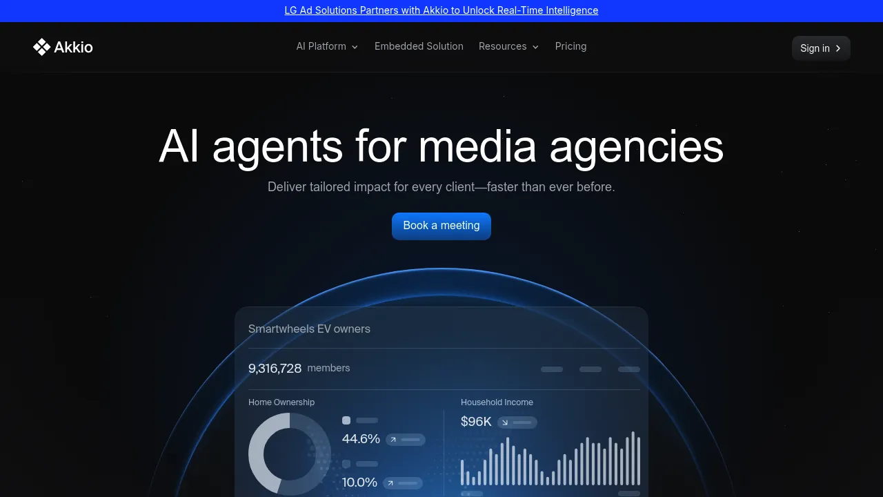 Akkio screenshot