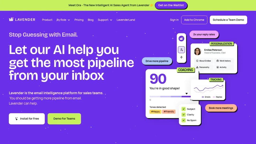 Lavender screenshot