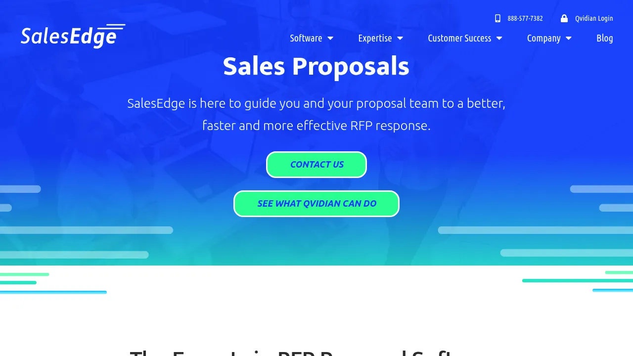 SalesEdge screenshot