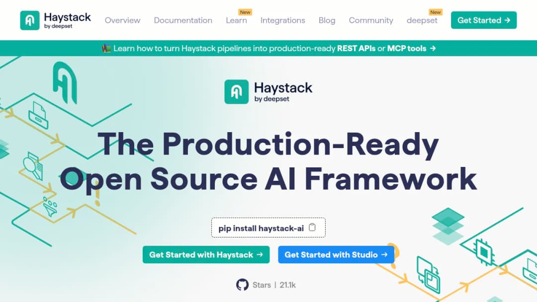Haystack screenshot