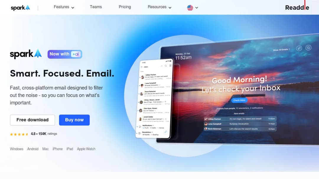 Spark Mail screenshot