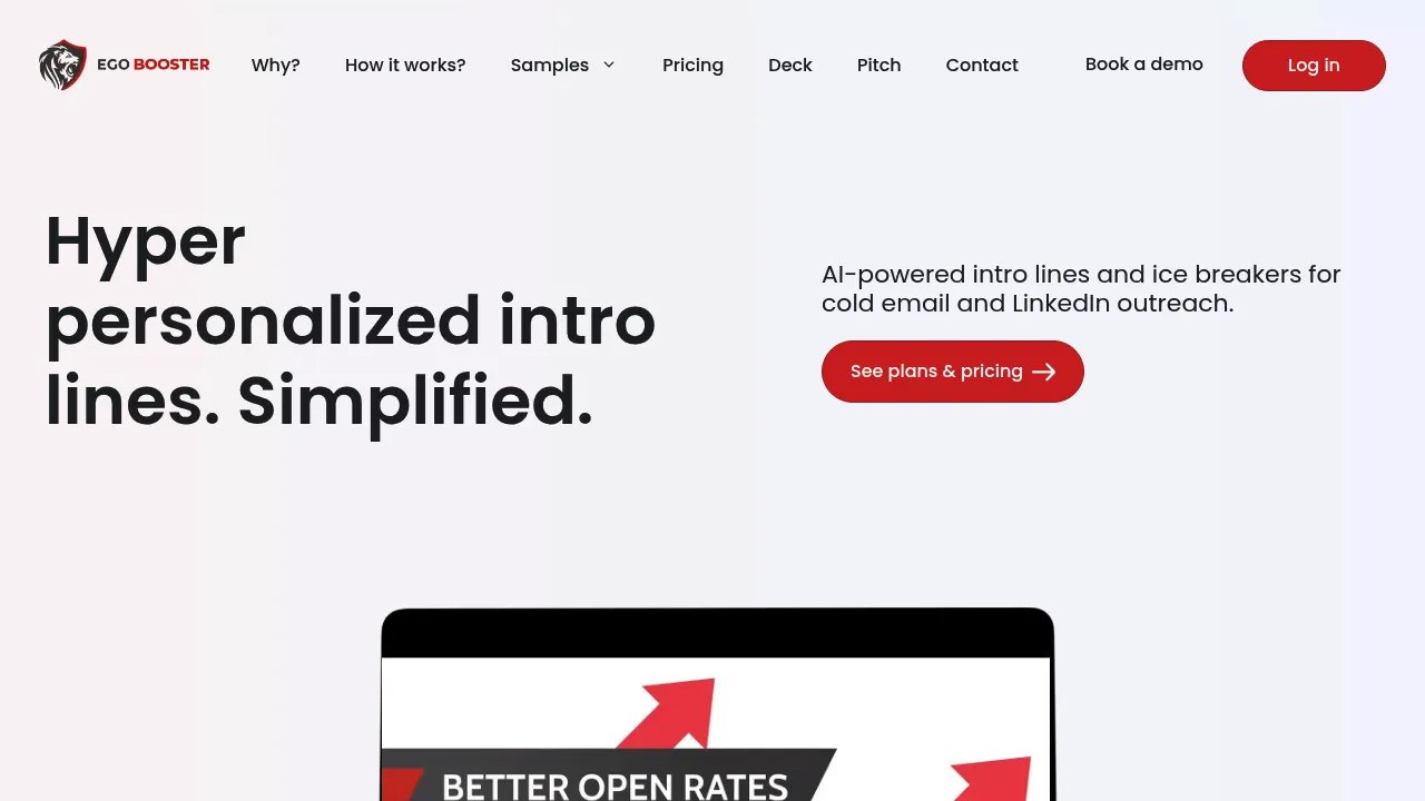 EgoBooster screenshot