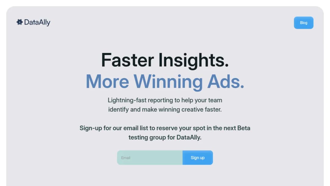 DataAlly screenshot