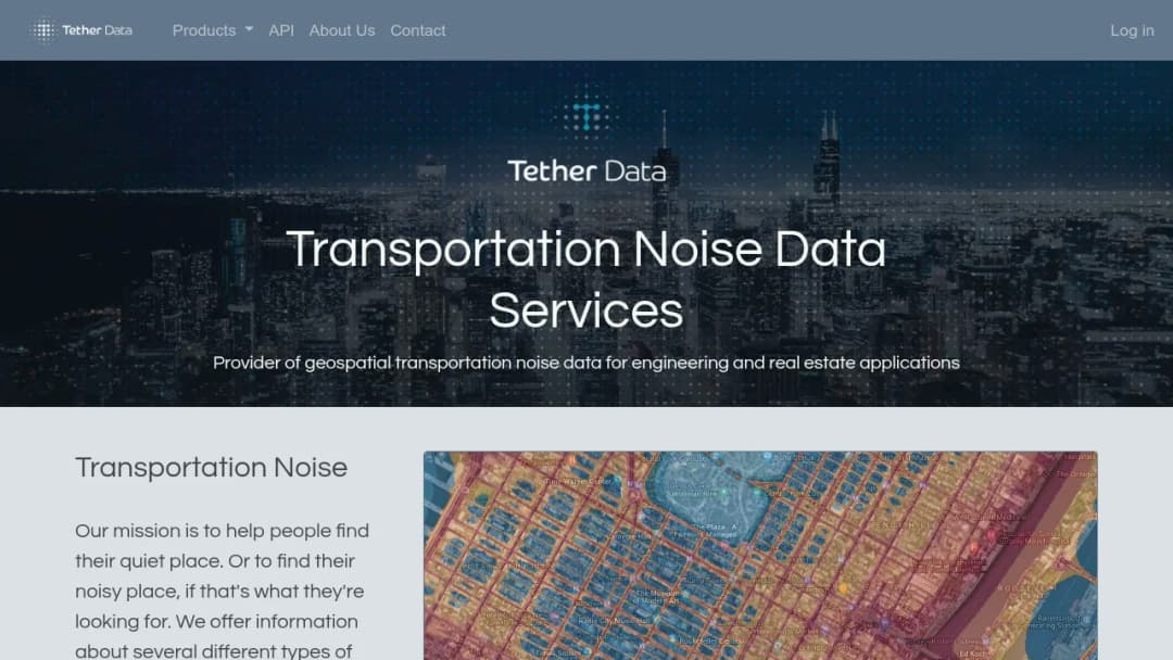 Tether Data screenshot