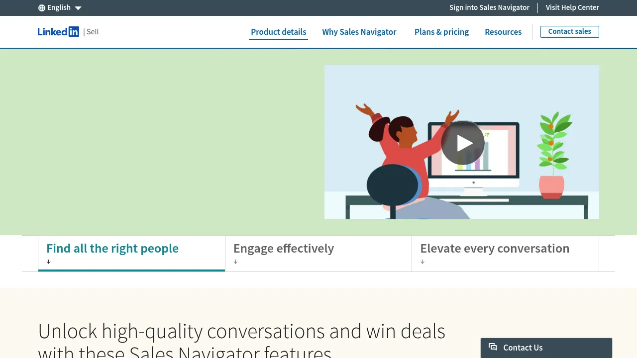 LinkedIn Sales Navigator screenshot