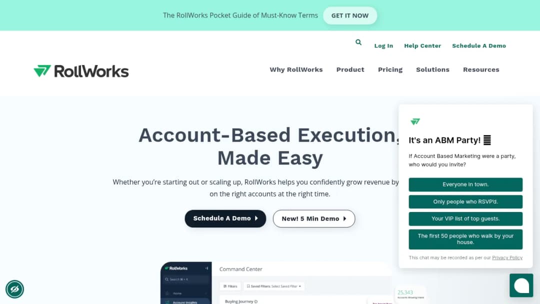 RollWorks screenshot