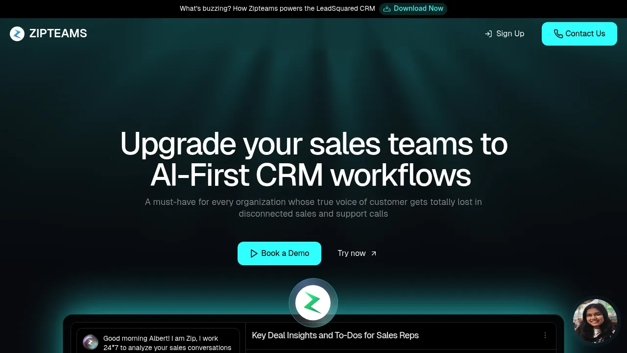 Zipteams screenshot