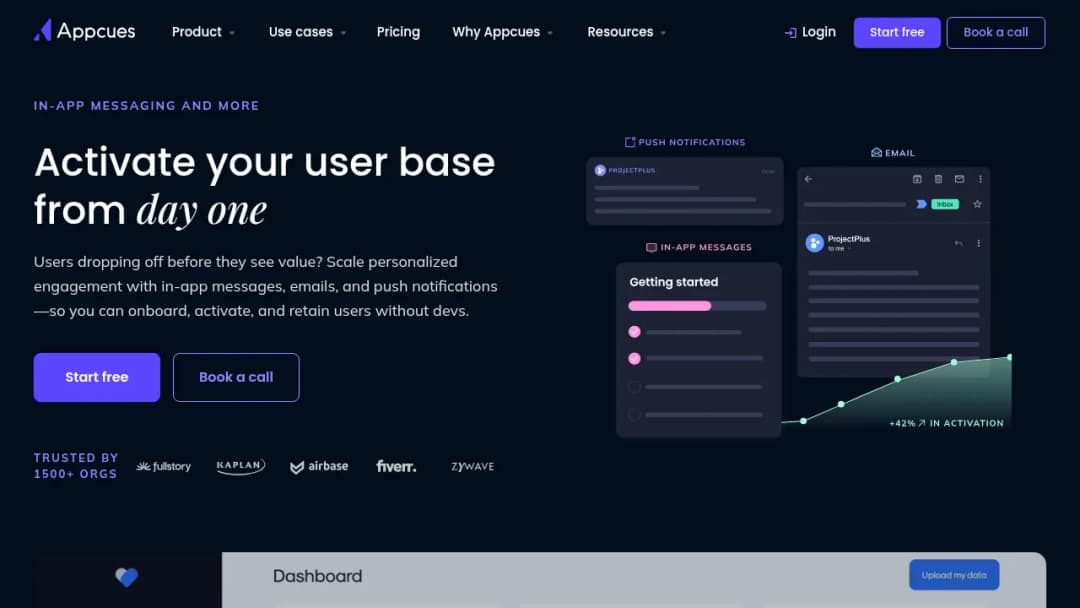 Appcues screenshot
