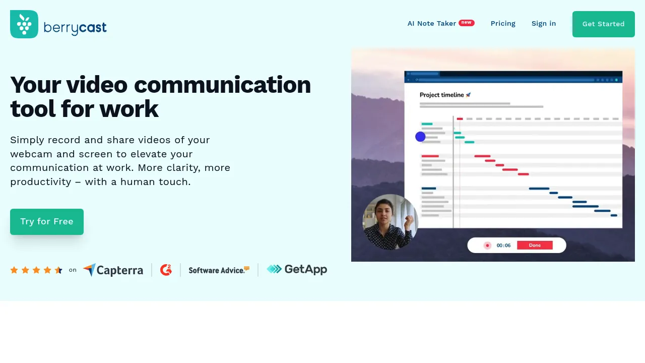 Berrycast screenshot