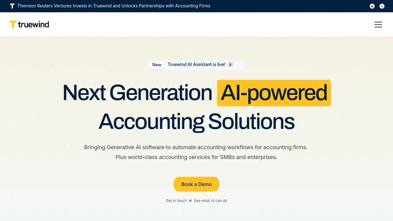 Truewind screenshot