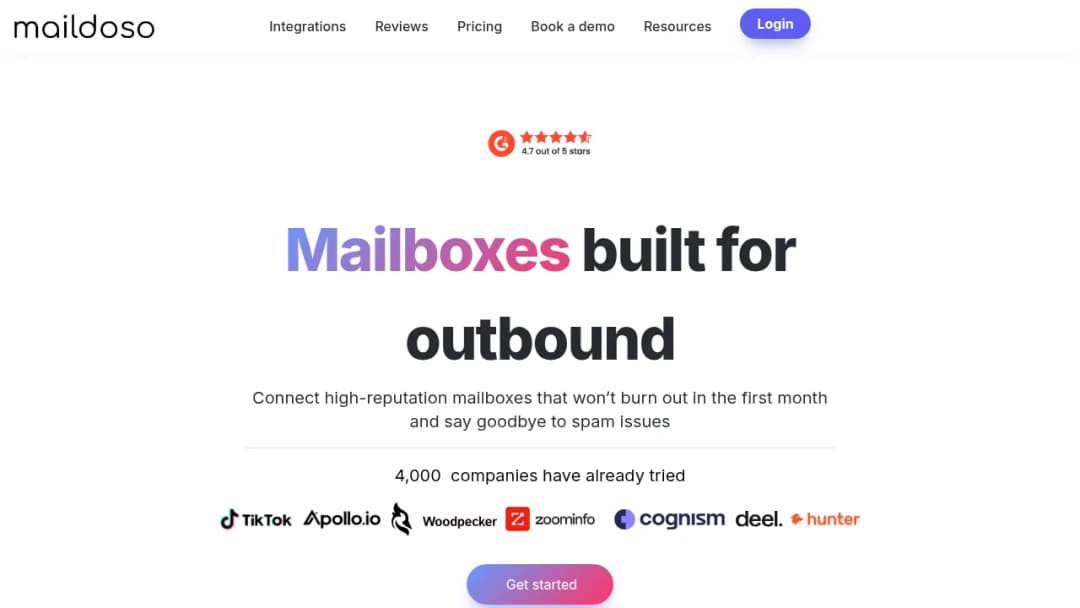 Maildoso screenshot