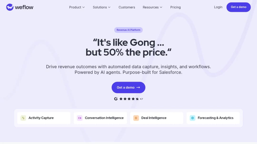 Weflow screenshot