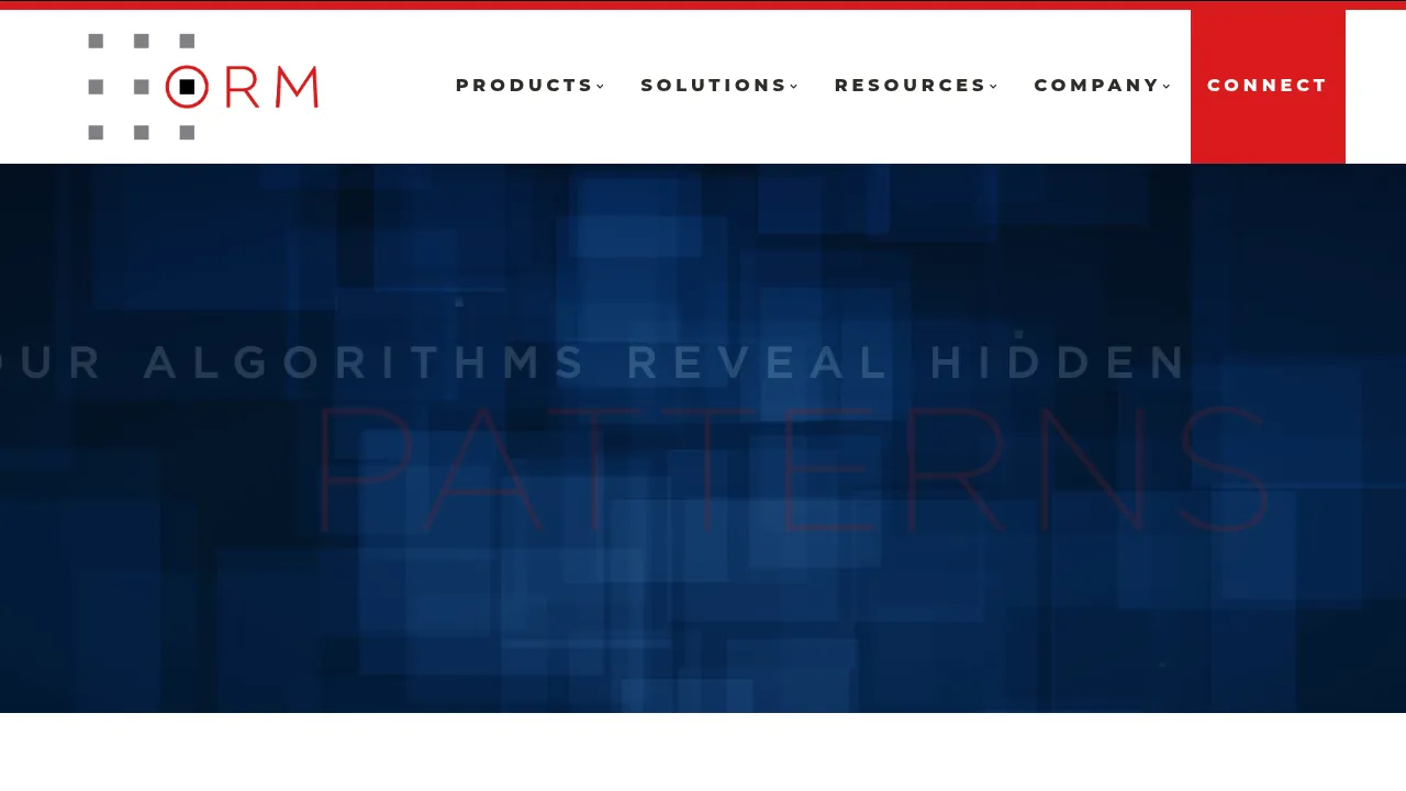 ORM screenshot