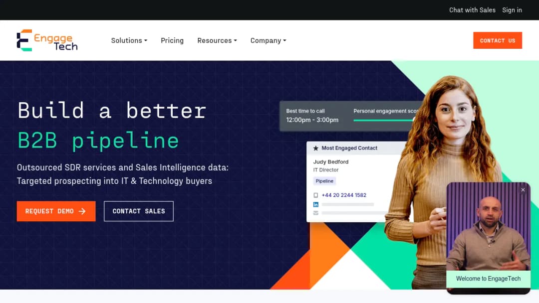 EngageTech screenshot