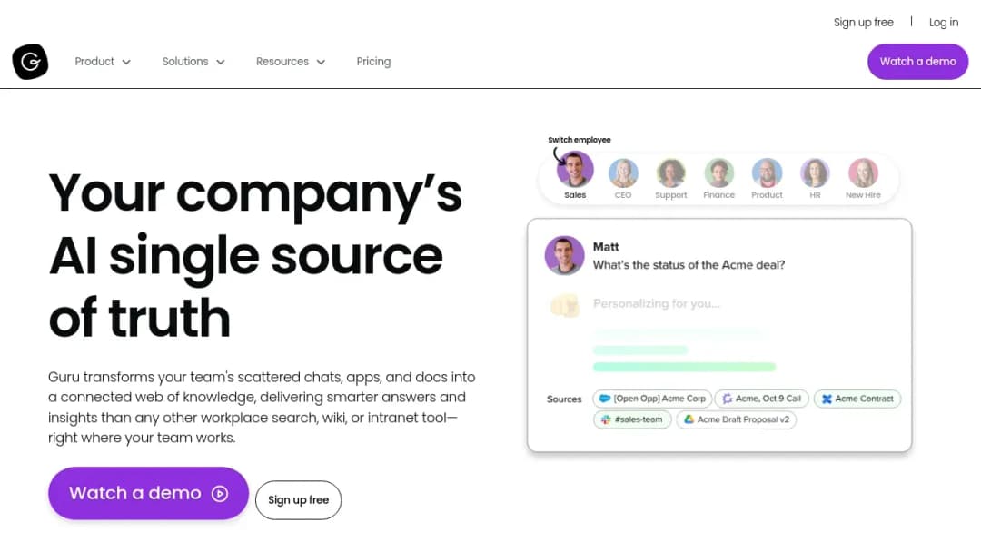Guru screenshot